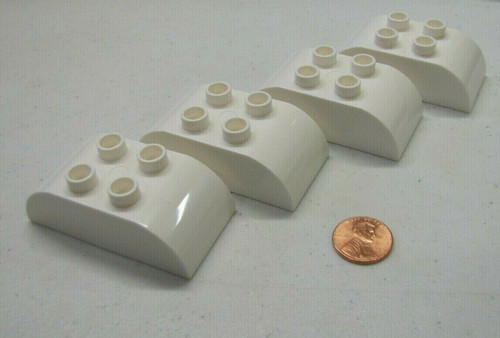 Lego duplo blocco bianco - blocco, 2x4