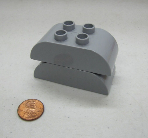 Lego duplo block grigio - block, scuro