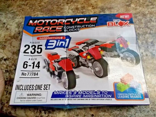 Blocchi costruzioni moto - moto, corsa