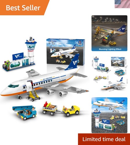 Set costruzioni aereo - set,