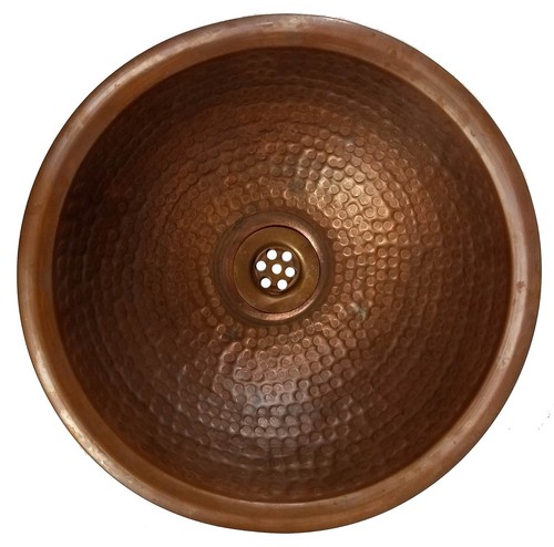 Lavello cupola rame - in, da